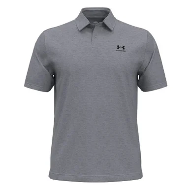 UNDER ARMOUR Men's Tee To Green Freedom Steel/Black Polo (1385909-035)