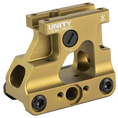 Unity Tactical FAST Micro, Red Dot Mount, 2.26" Optical Height, Compatible with MRO/MRO-HD Footprint, Anodized Finish, Black FST-MROB