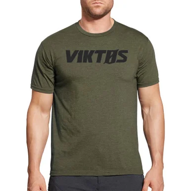 VIKTOS Men's Tack Olive Heather Tee (18023)