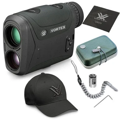VORTEX Razor HD 4000 Laser Rangefinder with Men's Flexfit Cap