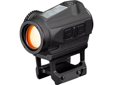 Vortex SPARC Solar, Red Dot Sight, 2 MOA Dot, Solar Powered, Matte Black