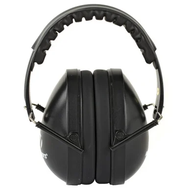 Walker's GWP-YWFM2, Compact Folding Earmuff, Black, Ideal for Smaller Heads