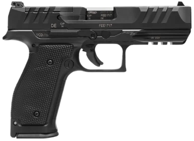 Walther PDP SF Full Size Frame, 9MM Luger, 4.50" Barrel, 10+1 Rds, Black