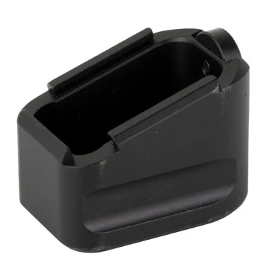 Warne Scope Mounts Magazine Extension, Fits CZ 75, 9MM, +5, Black MECZ75-5BLK