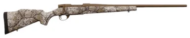 Weatherby, Vanguard 300WBY 24 TB Badlands, .300 WEATHERBY MAGNUM, 24.00" Barrel, 3 Rds, Burnt Bronze Cerakote