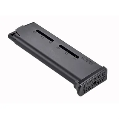 Wilson 1911 Elite Tactical Mag Compact, 7-Rd ETM Base Pad, Black