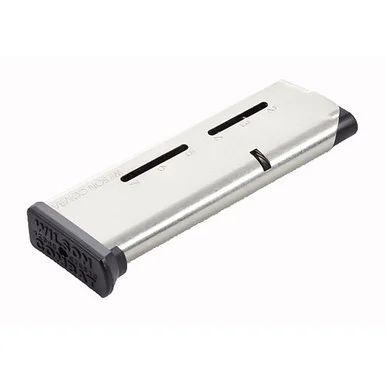 Wilson 1911 Elite Tactical Mag Compact, 7-Rd ETM Base Pad, Stainless