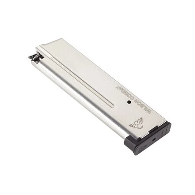 Wilson 1911 ETM-V Vickers Duty Magazine, 9MM, 10 Rds, Stainless Steel, Aluminum Base