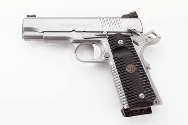 Wilson ACP Commander, 45 ACP, 4.25" Barrel, 8+1 Rds, Stainless Glass Bead Blast
