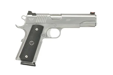 Wilson ACP-FS-9-SS, 9MM, 5.00" Barrel, 10+1 Rds, Stainless Glass Bead Blast