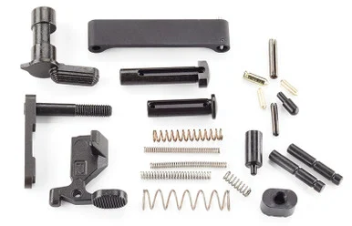 Wilson AR-15 Lower Receiver Small Parts Kit, Mil-Spec, Black