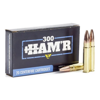 WILSON COMBAT .300 HAM'R 135gr Speer HAM'R Bonded Brass Case 20/Box Centerfire Rifle Ammo (A300HMR-135-HB)