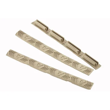 Wilson Combat M-LOK Rail Cover, 4-Slot, Flat Dark Earth