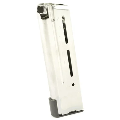 Wilson Combat Magazine, Elite Tactical Magazine, 9MM, 10 Rounds, Fits 1911 Compact, Stainless 500.9CD