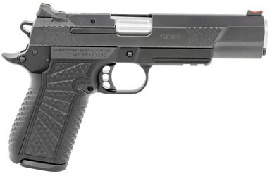 Wilson Combat SFX9FSR5, 9mm Luger, 5.00" Barrel, 15+1 Rds, Black DLC Finish