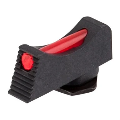Wilson Combat Vickers Elite Front Sight, Red Fiber Optic, Anodized