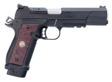 Wilson EDC X9 2.0, 9MM, 5.00" Barrel, 18+1 Rds, Black Cherry G10 Grip