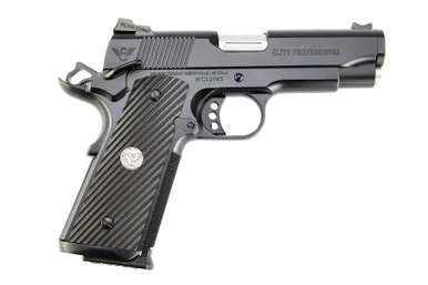 Wilson Elite Professional, 45 ACP, 4.10" Barrel, 8+1 Rds, Black Armor-Tuff