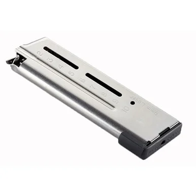 Wilson Elite Tactical Magazine, 10 Rds, Stainless Steel