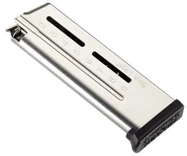 Wilson ETM, 9rd 9mm Luger, Stainless Steel
