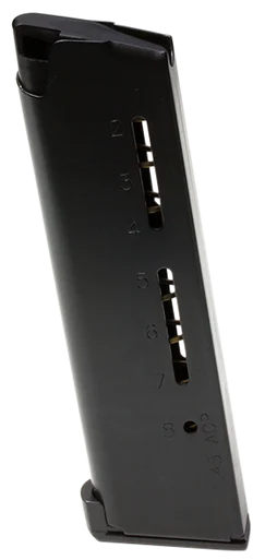 Wilson ETM Magazine, 8rd Capacity, Black Stainless Steel