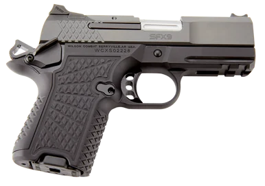Wilson SFX9 Sub-Compact, 9MM, 3.25" Barrel, 10+1 Rds, Black DLC
