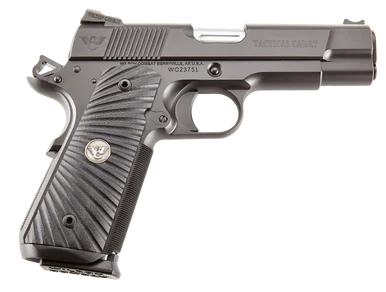 Wilson Tactical Carry Commander, 45 ACP, 4.25" Barrel, 8+1 Rds, Black Armor-Tuff
