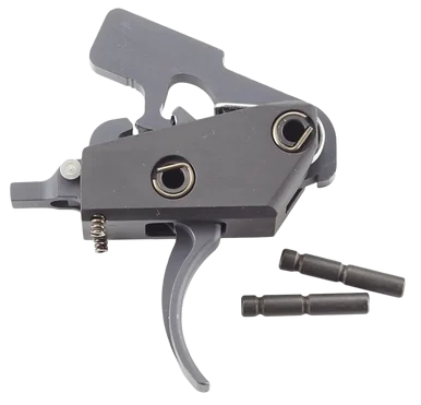 Wilson TR-TTU-M2 Tactical Trigger Unit, Two-Stage, Curved, 4-4.50 lbs Draw Weight, Black Finish