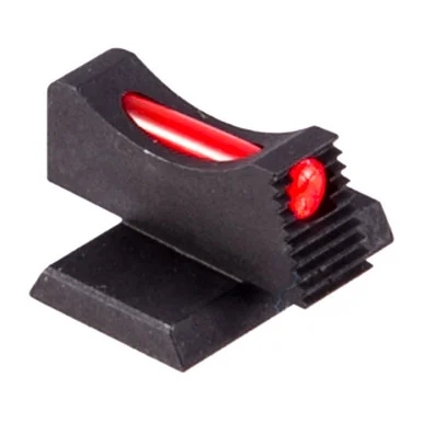 Wilson Vickers Elite Front Sight, Red Fiber Optic, Black Parkerized