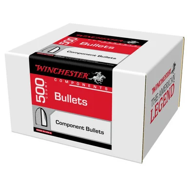 WINCHESTER AMMO Components 40 S&W 165Gr 500rd Full Metal Jacket Truncated Cone Bullets (WB40TC165D)