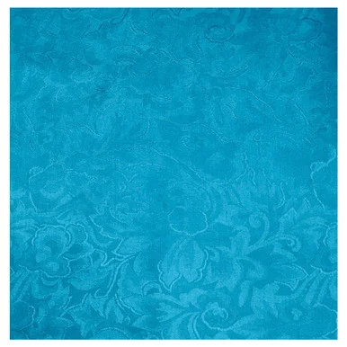 WYOMING TRADERS Jacquard Aqua Regular Silk Scarf (JA)