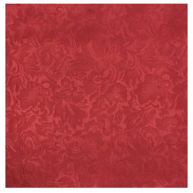 WYOMING TRADERS Jacquard Red Regular Silk Scarf (JR)