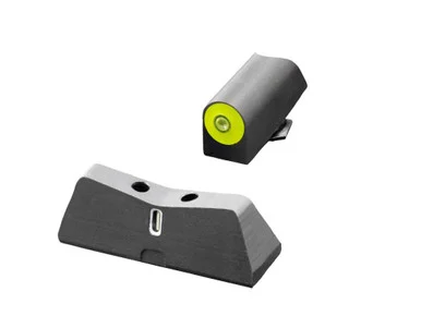 XS Sight Systems DXT2 Big Dot Sight, Yellow, for Kimber 1911 Compact & Pro Carry