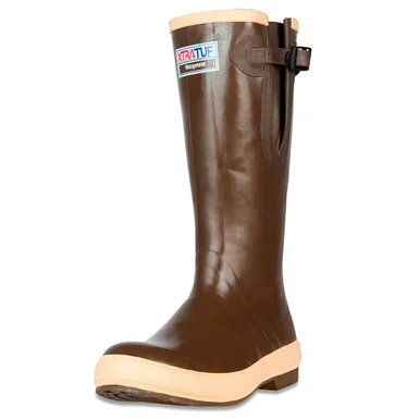XTRATUF Men's 15in Legacy Wide Calf Plain Toe Copper/Tan Boot (22279G-BRN)