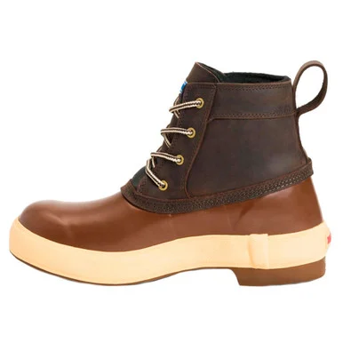 XTRATUF Men's 6in Legacy Lace Chocolate Boot (LLM6-900-BRN)