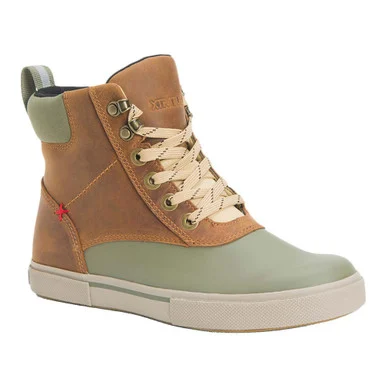 XTRATUF Women's 6in ADB Leather Lace Cathay Spice/Burnt Olive Boots (LALW-700-ORG)