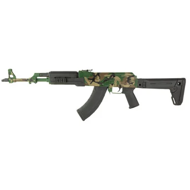 Zastava ZPAPM70, 7.62X39, 16.00" Barrel, 30 Rds, Cerakote M81 Woodland